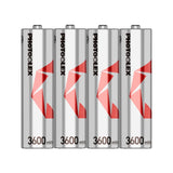 PHOTOOLEX 4/8 × 1.5V AA ,3600mWh ,Rechargeable Lithium - ion Battery Charger - Photoolex