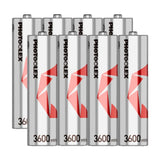 PHOTOOLEX 4/8 × 1.5V AA ,3600mWh ,Rechargeable Lithium - ion Battery Charger - Photoolex