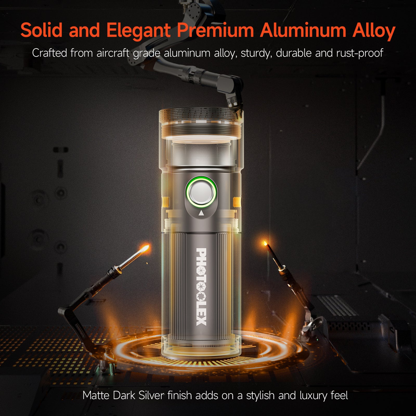 PHOTOOLEX 10W Photography Spotlight Four Colors - Photoolex