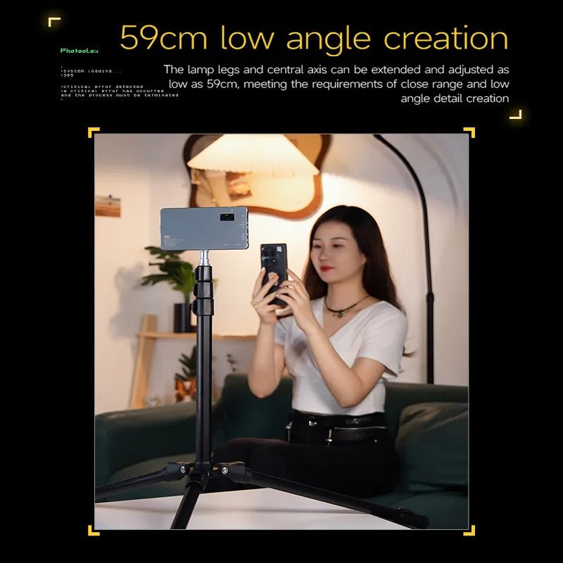 PHOTOOLEX 1.85m Foldable Aluminum Alloy Stand - Photoolex