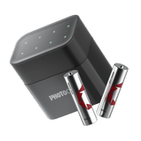 PHOTOOLEX 1.5V AA Rechargeable Lithium - ion Battery Charger Set, 3600mWh, 1600 Cycles, 8 - Pack - Photoolex