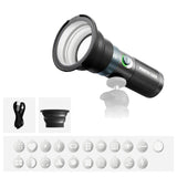 PHOTOOLEX Z15W Four Color Portable Spotlight - Photoolex