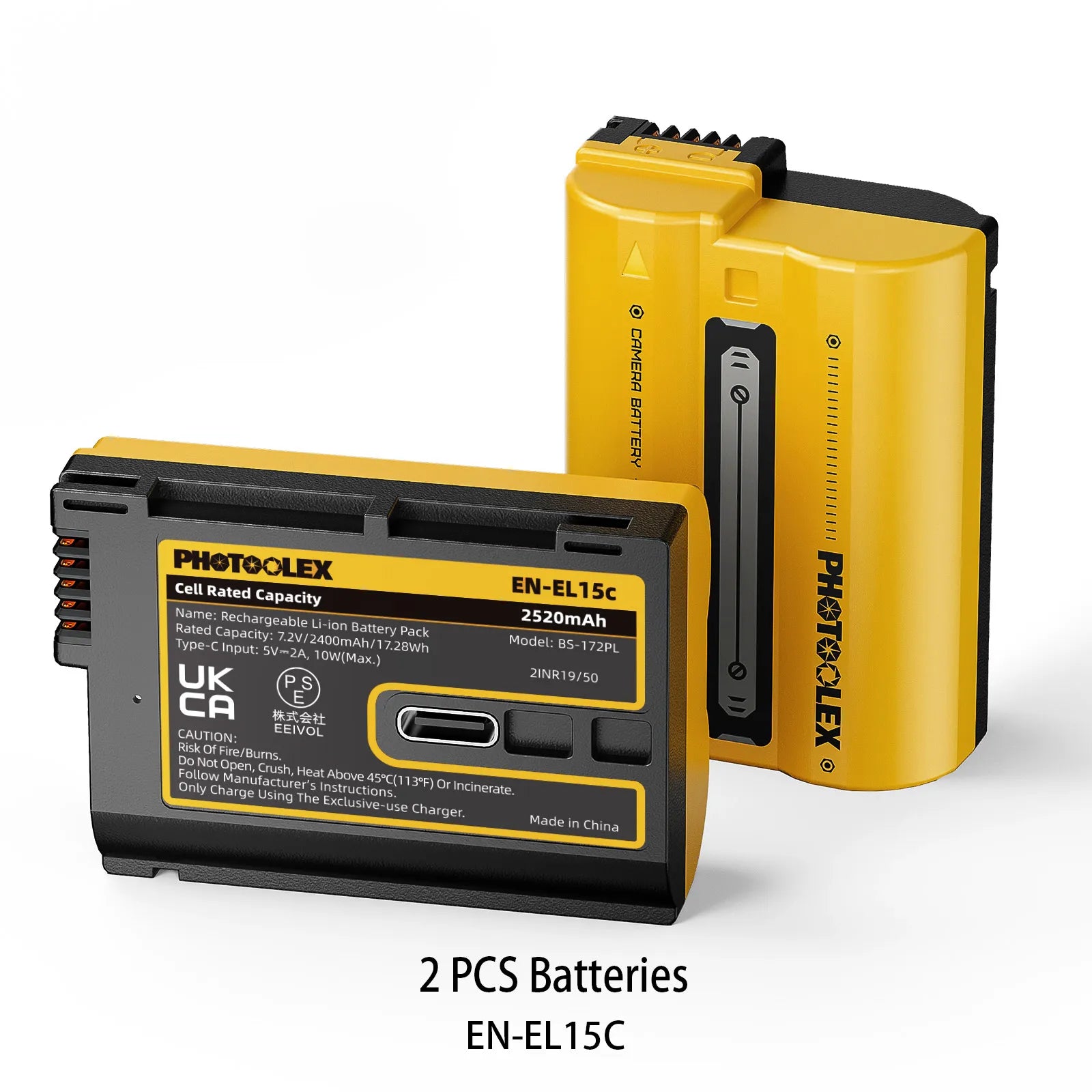 PHOTOOLEX BB Series Camera Battery - Photoolex