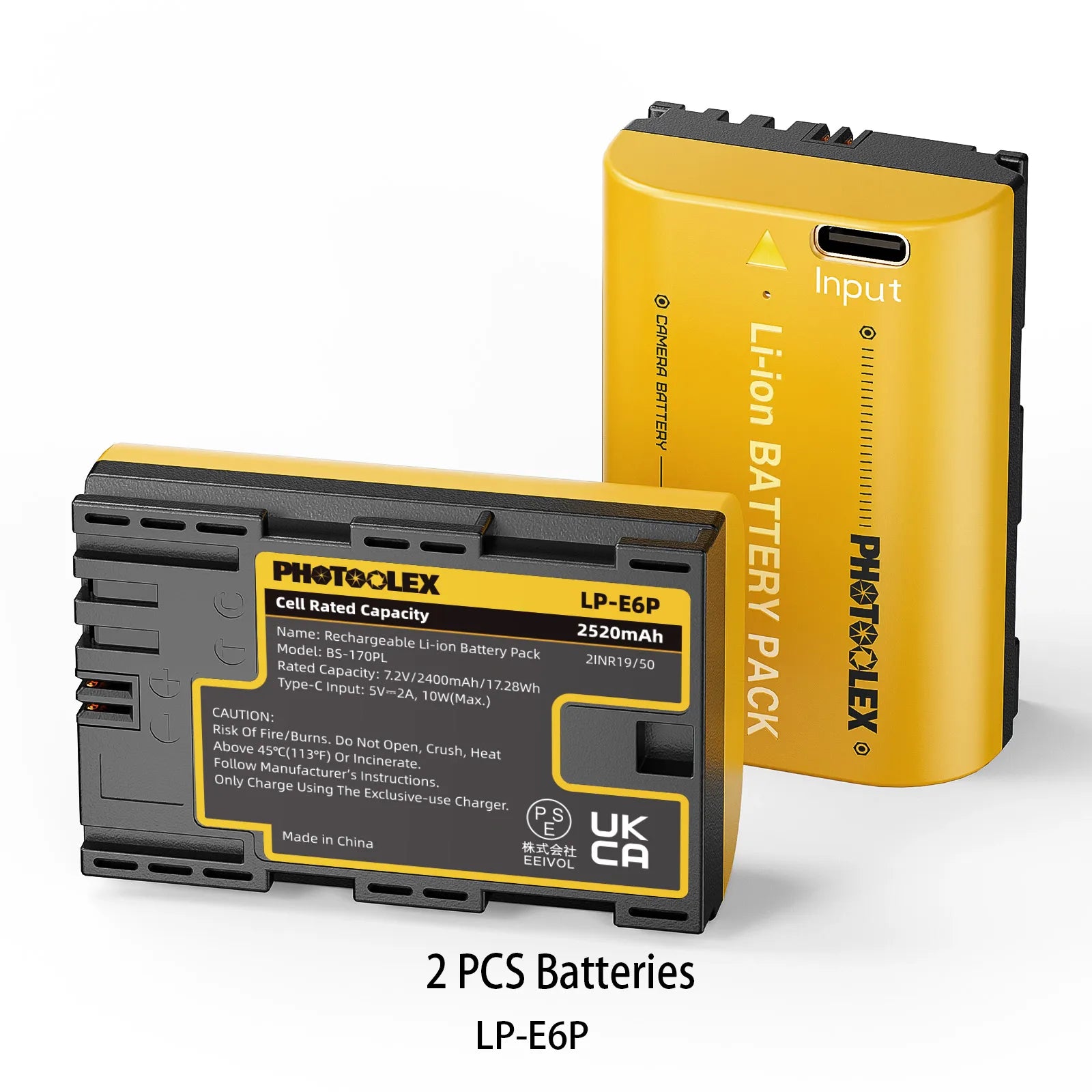 PHOTOOLEX BB Series Camera Battery - Photoolex