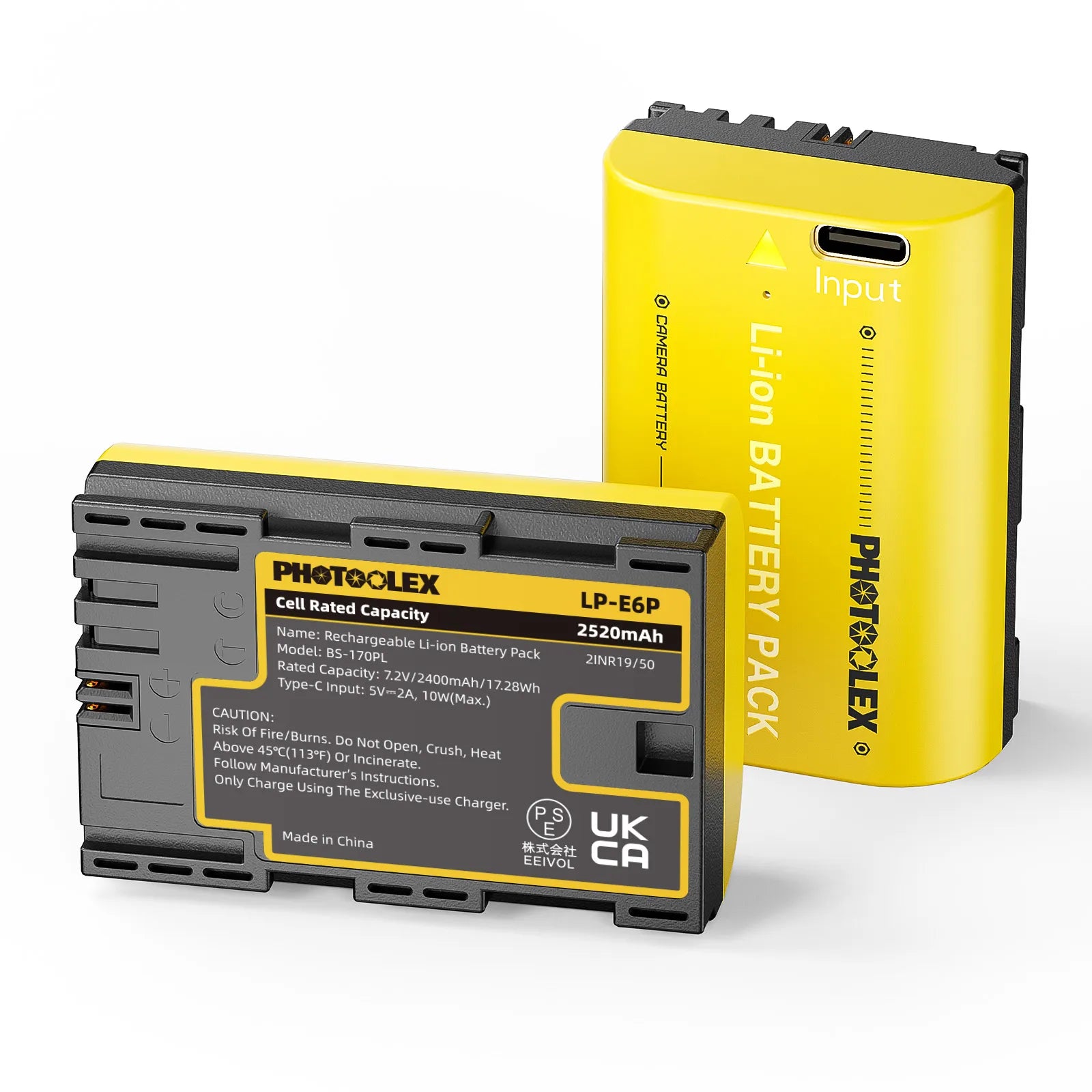 PHOTOOLEX BB Series Camera Battery Charger(BB Pro / BB4 / BB2)& Battery Kit - Photoolex