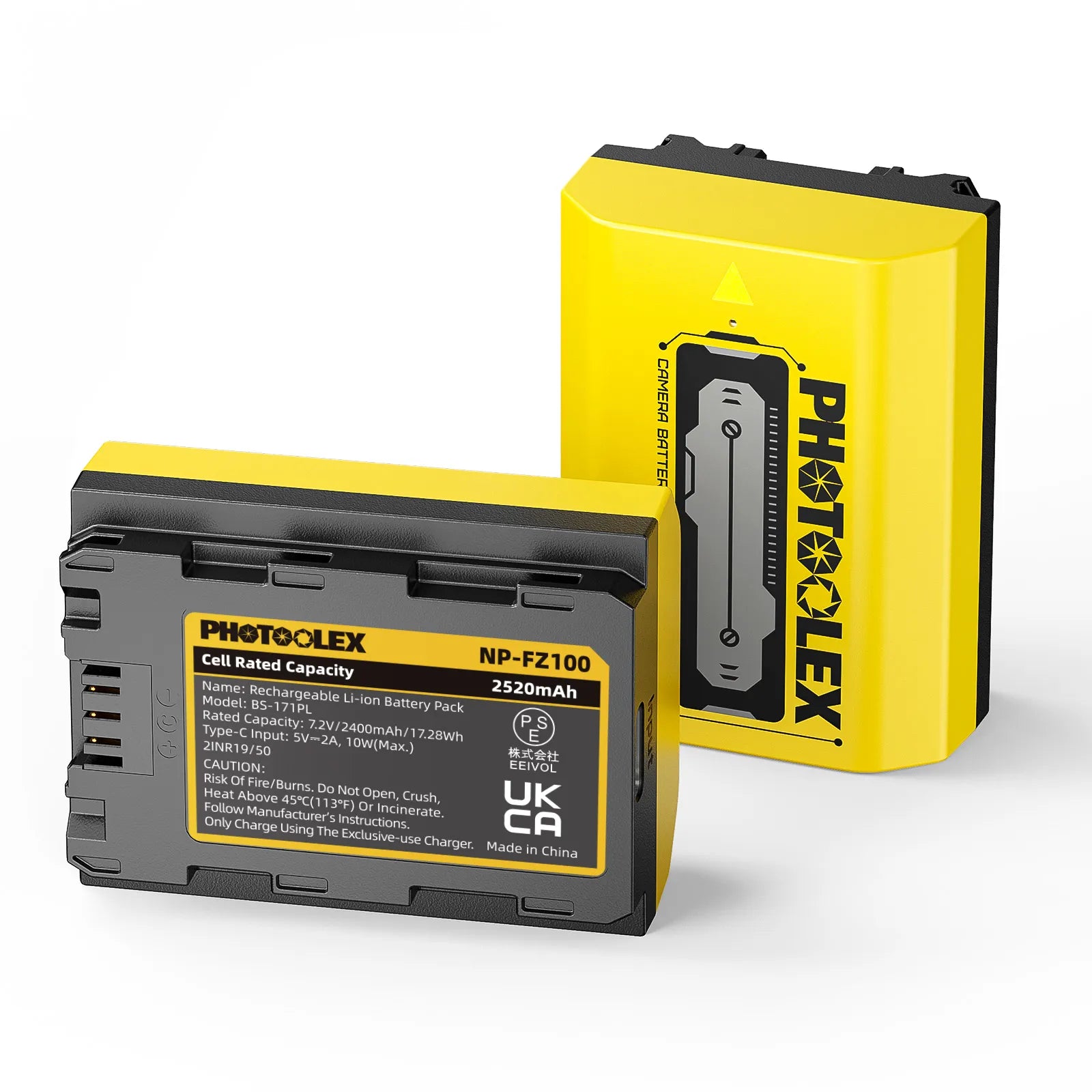 PHOTOOLEX BB Series Camera Battery Charger(BB Pro / BB4 / BB2)& Battery Kit - Photoolex