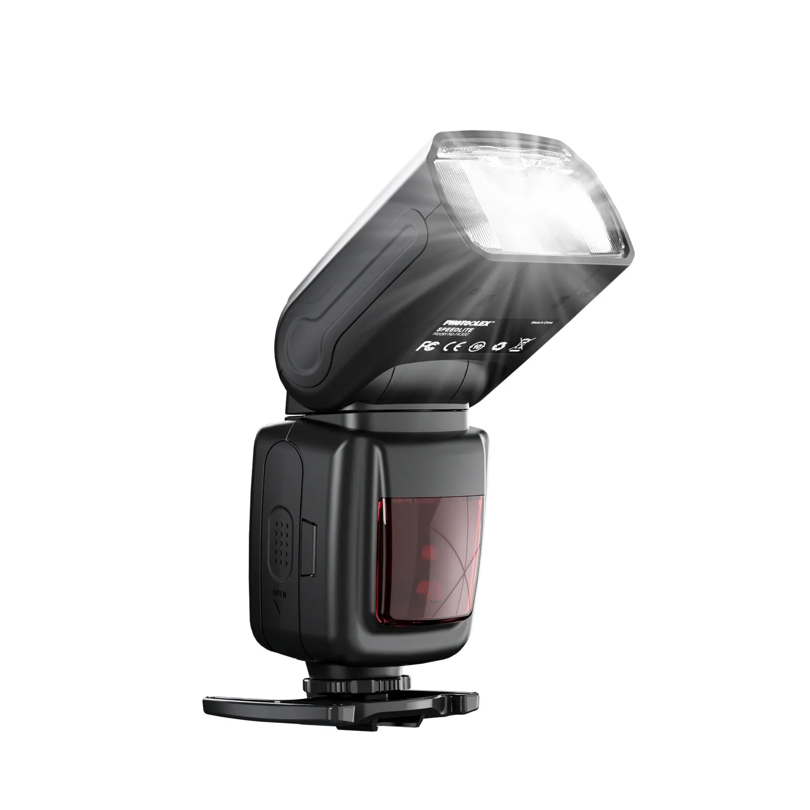 PHOTOOLEX FK300 Camera Flash Speedlite for Canon, Nikon, Sony, Olympus, Fujifilm, and Other SLR Cameras