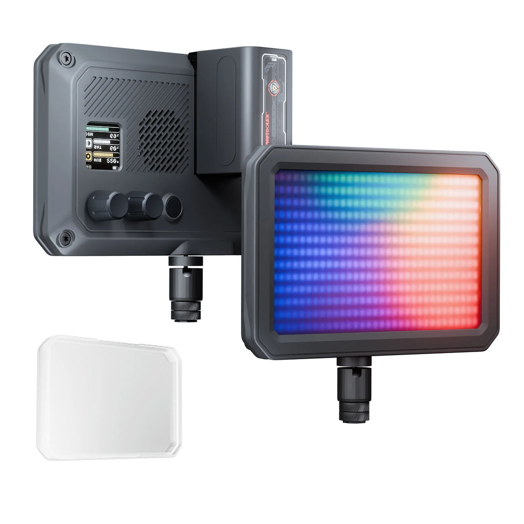 PHOTOOLEX Matrix 7 -7''RGB Panel Light | 7-Inch Video Light