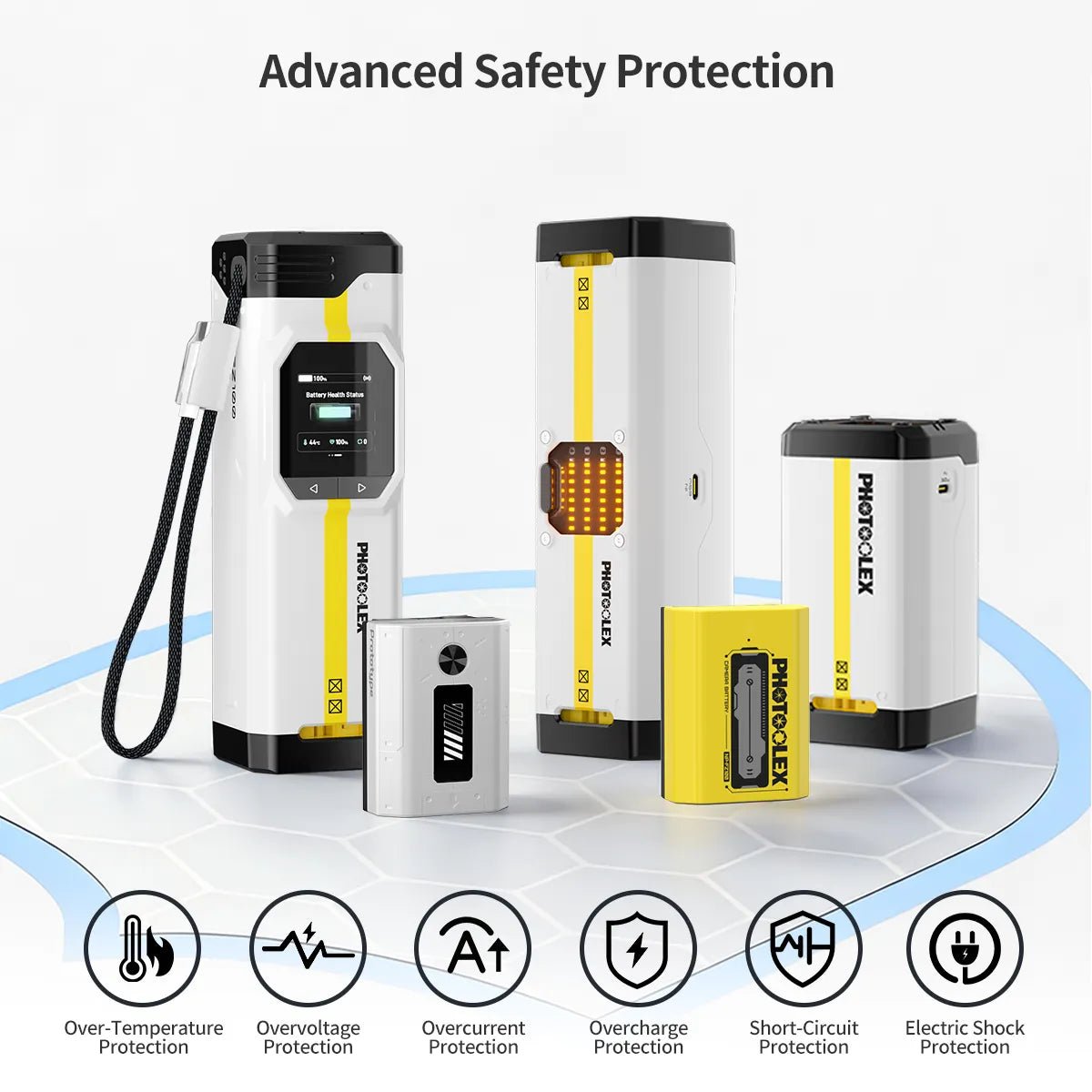 PHOTOOLEX BB Series Camera Battery Charger(BB Pro / BB4 / BB2)& Battery Kit - Photoolex