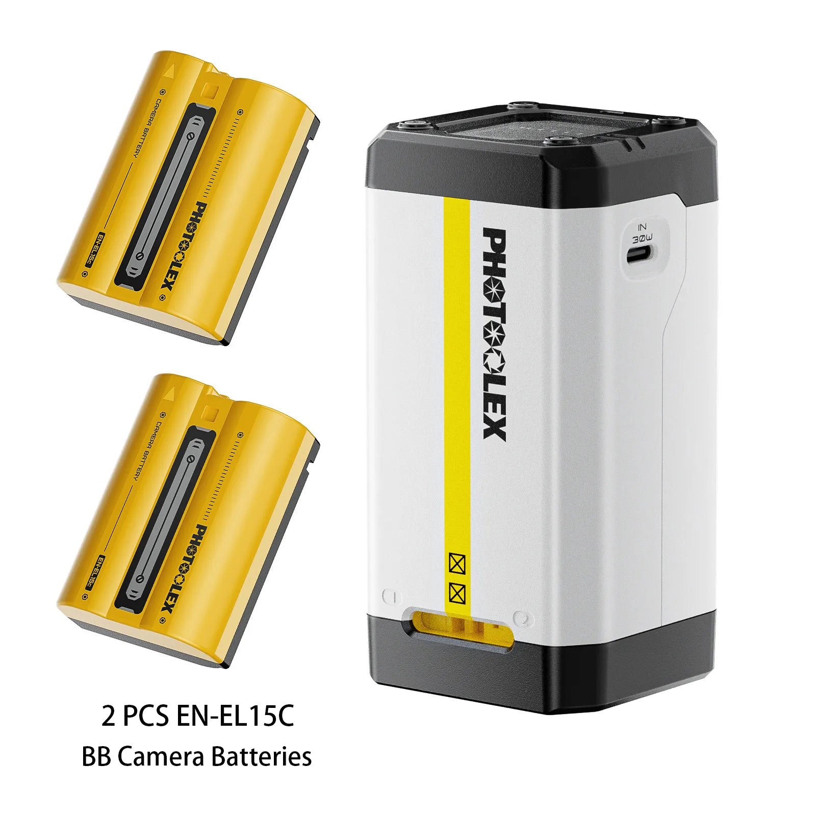 PHOTOOLEX BB2 Camera Battery Charger - Photoolex