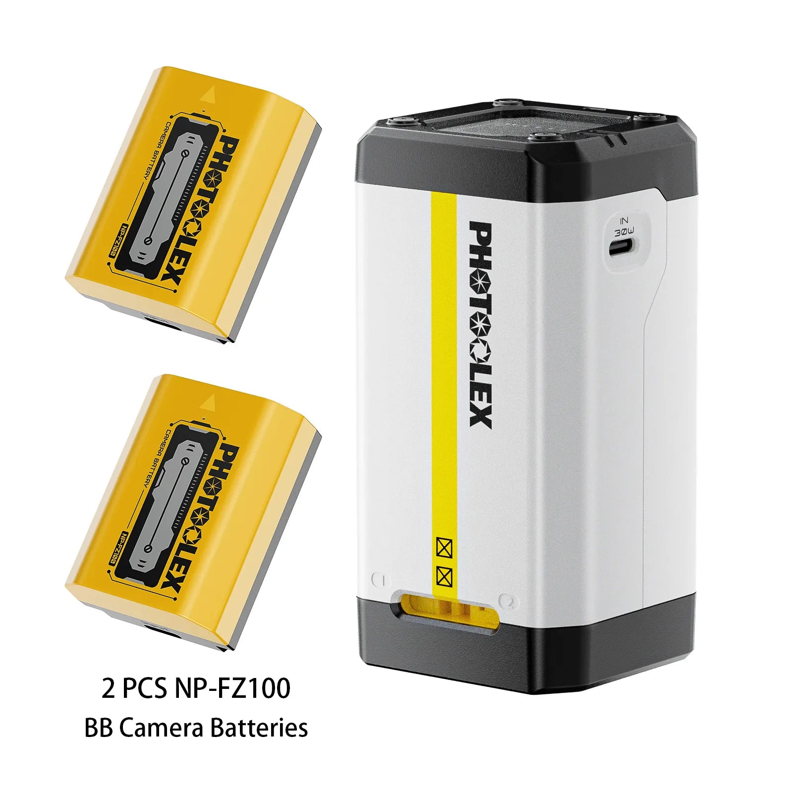 PHOTOOLEX BB2 Camera Battery Charger - Photoolex