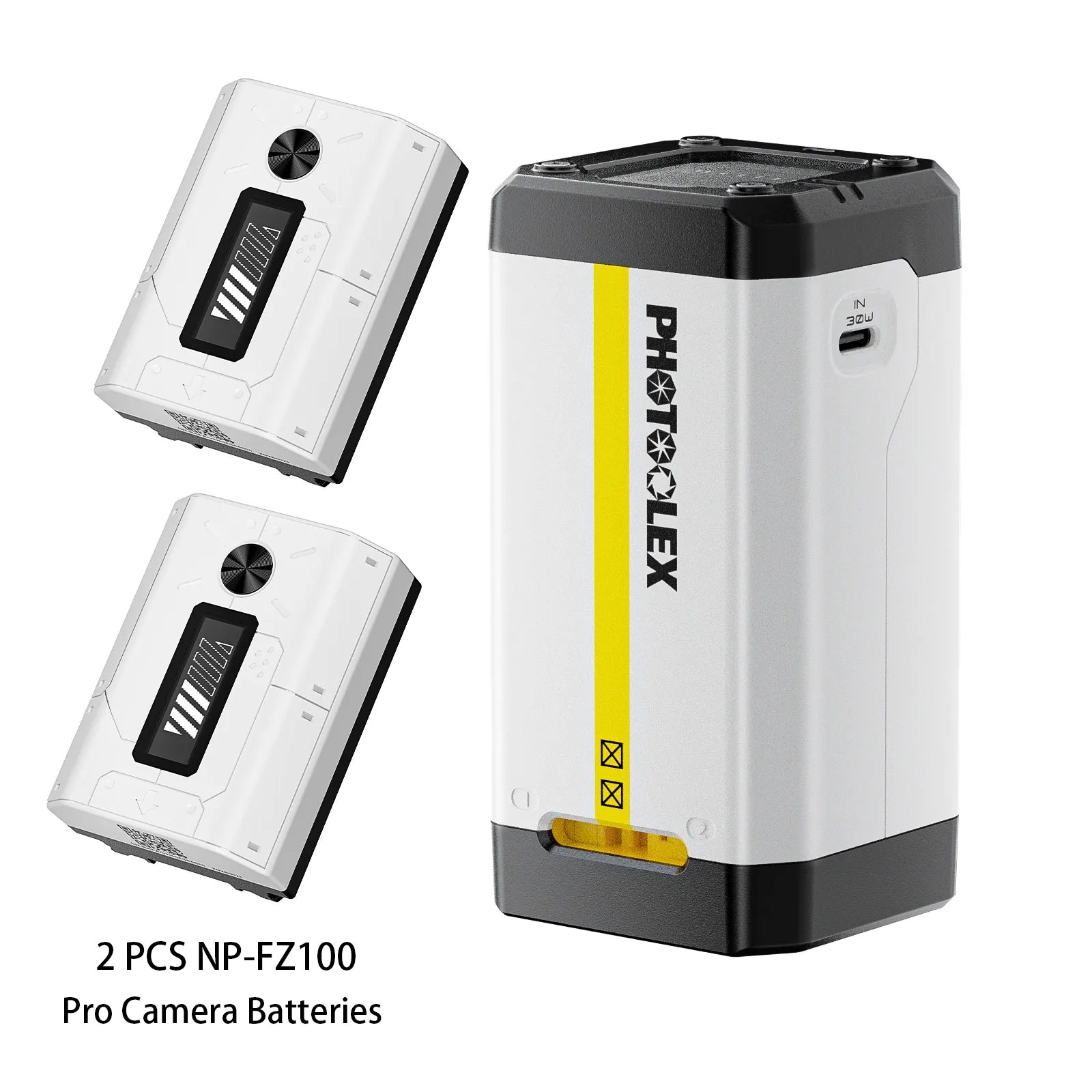 PHOTOOLEX BB2 Camera Battery Charger - Photoolex