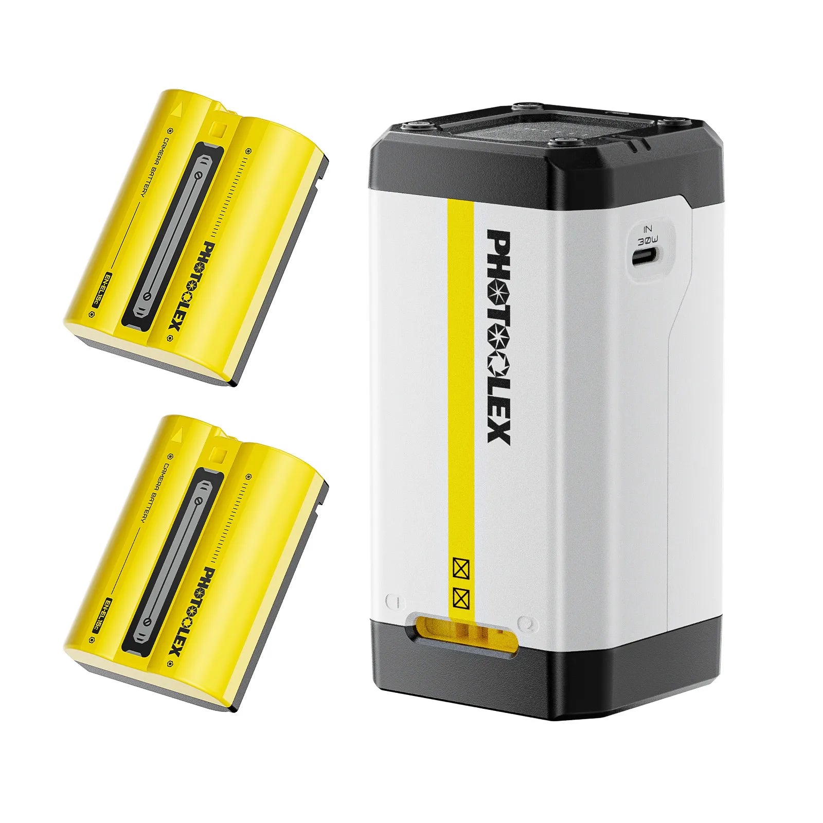 PHOTOOLEX BB Series Camera Battery Charger(BB Pro / BB4 / BB2)& Battery Kit - Photoolex