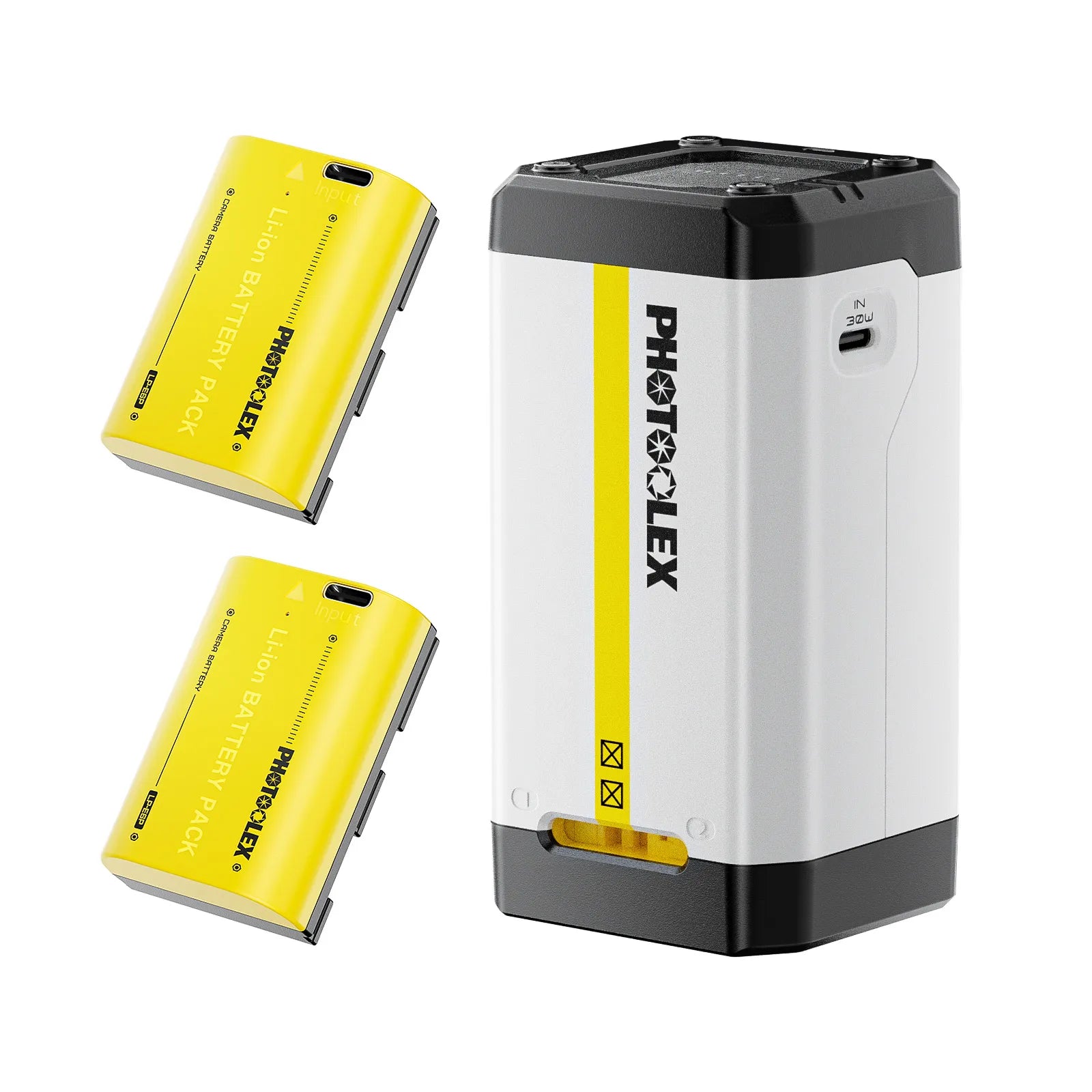 PHOTOOLEX BB Series Camera Battery Charger(BB Pro / BB4 / BB2)& Battery Kit - Photoolex