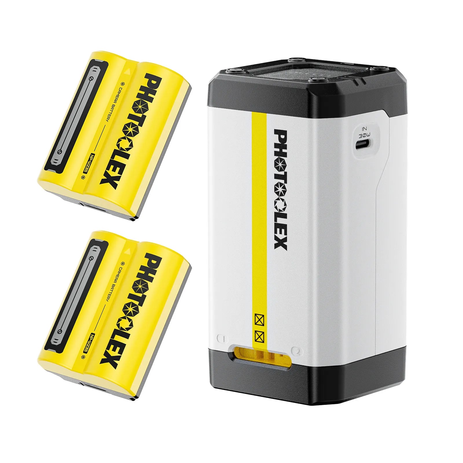 PHOTOOLEX BB Series Camera Battery Charger(BB Pro / BB4 / BB2)& Battery Kit - Photoolex