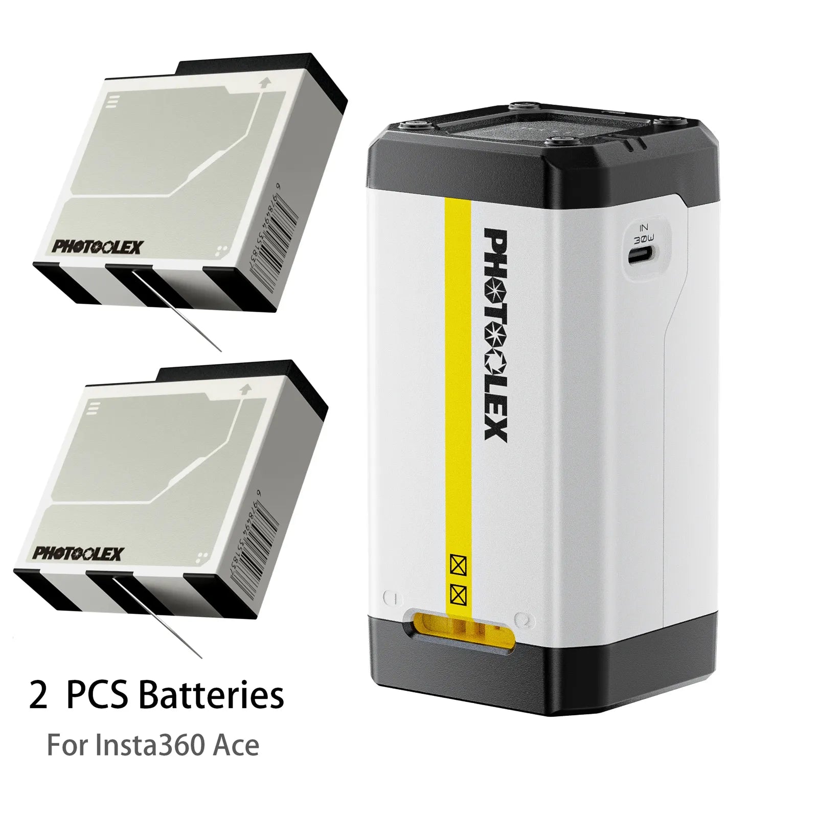 PHOTOOLEX BB2 Camera Battery Charger - Photoolex