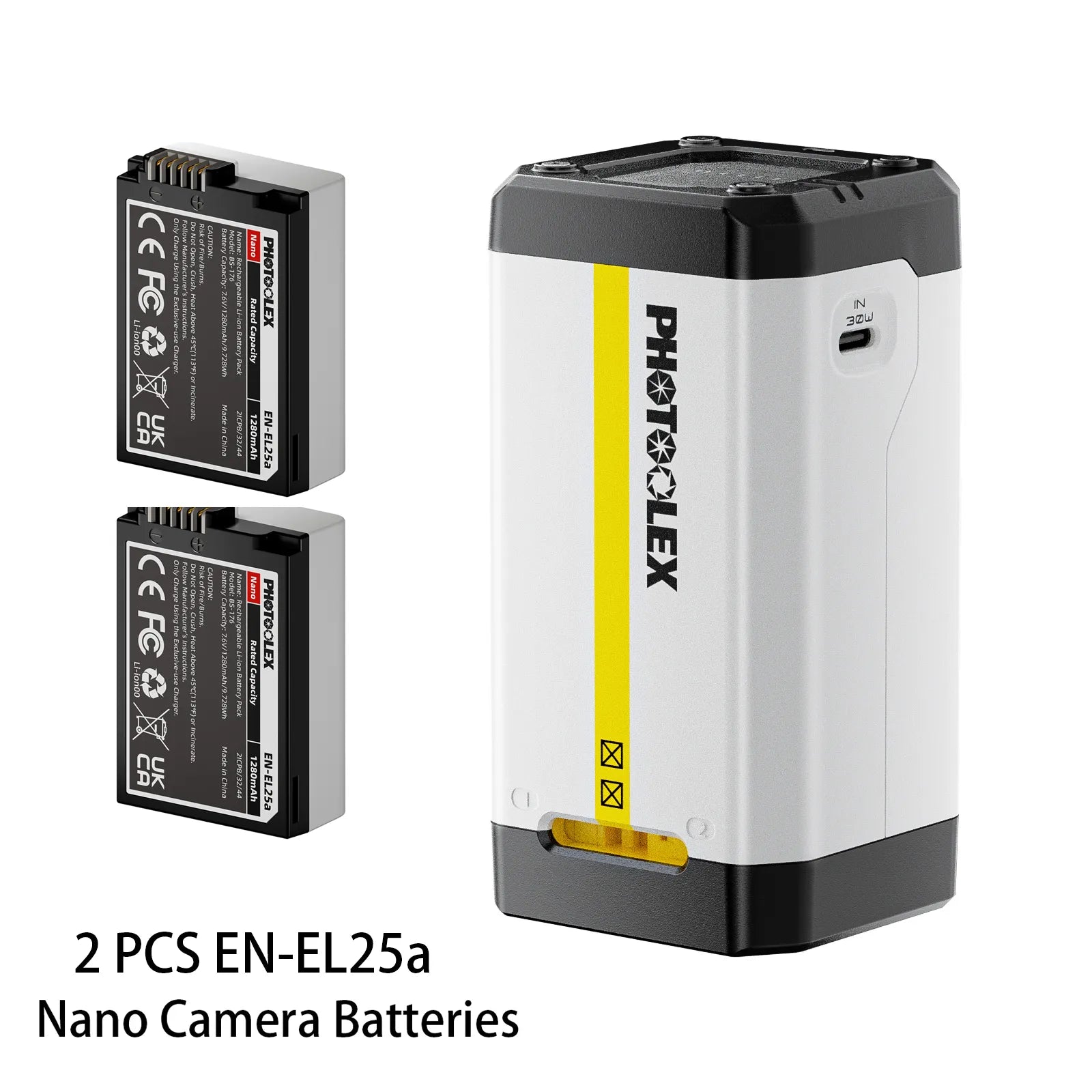 PHOTOOLEX BB2 Camera Battery Charger - Photoolex