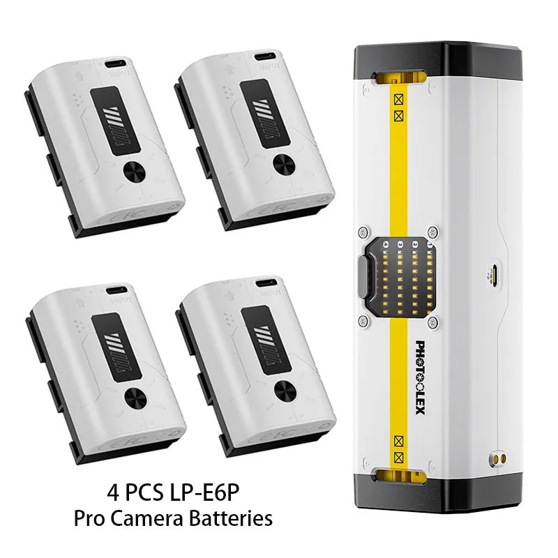 PHOTOOLEX BB4 Camera Battery Charger - Photoolex