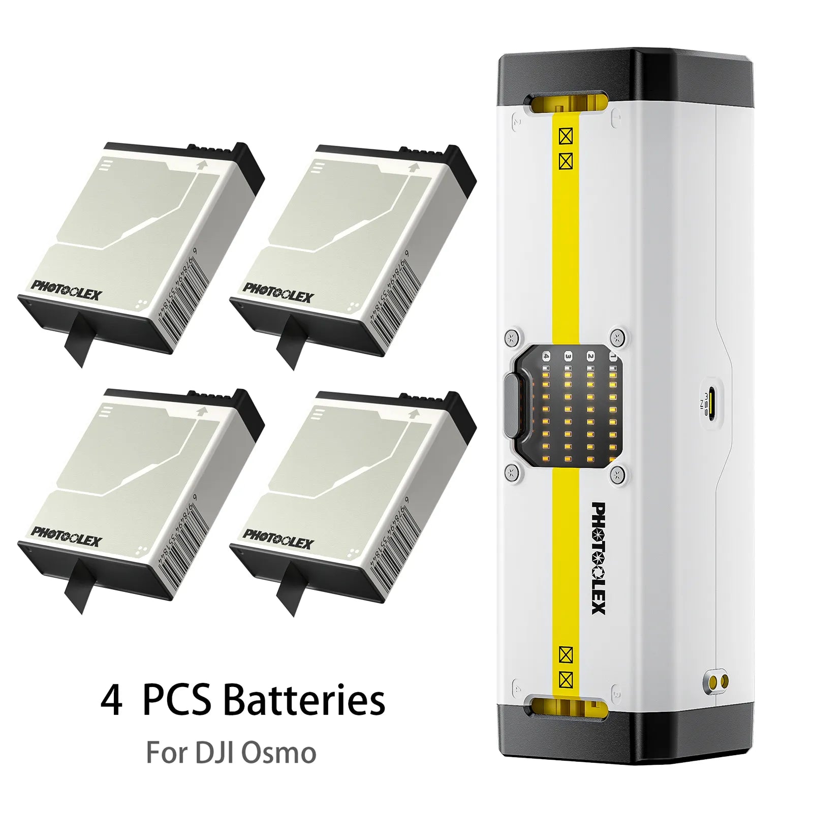 PHOTOOLEX BB4 Camera Battery Charger - Photoolex