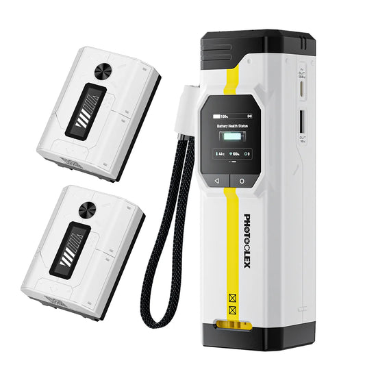 PHOTOOLEX BB Series Camera Battery Charger(BB Pro / BB4 / BB2)& Battery Kit - Photoolex 1600