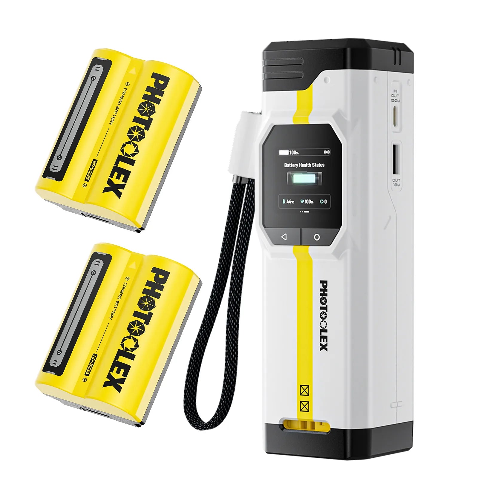 PHOTOOLEX BB Series Camera Battery Charger(BB Pro / BB4 / BB2)& Battery Kit - Photoolex