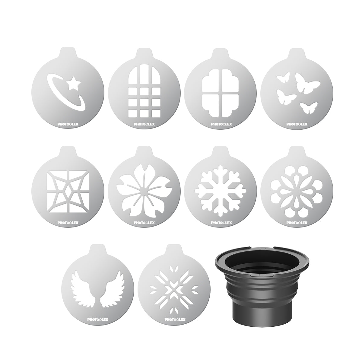 PHOTOOLEX Magnetic Gobo Set  A&B