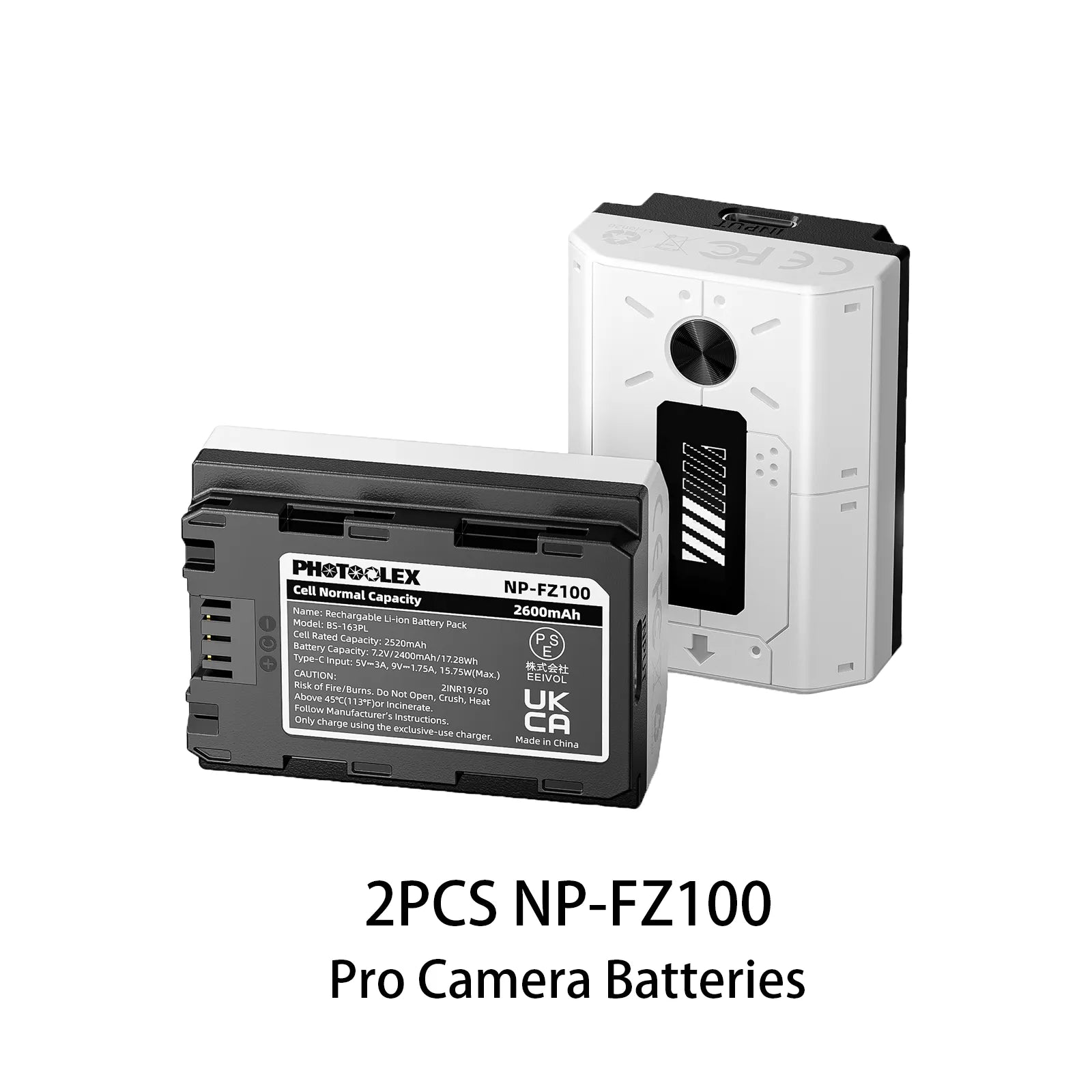 PHOTOOLEX BB Series Camera Battery Pro - Photoolex