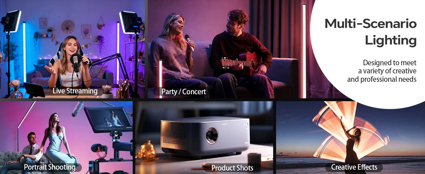 PHOTOOLEX B1200 RGB tube light production uses