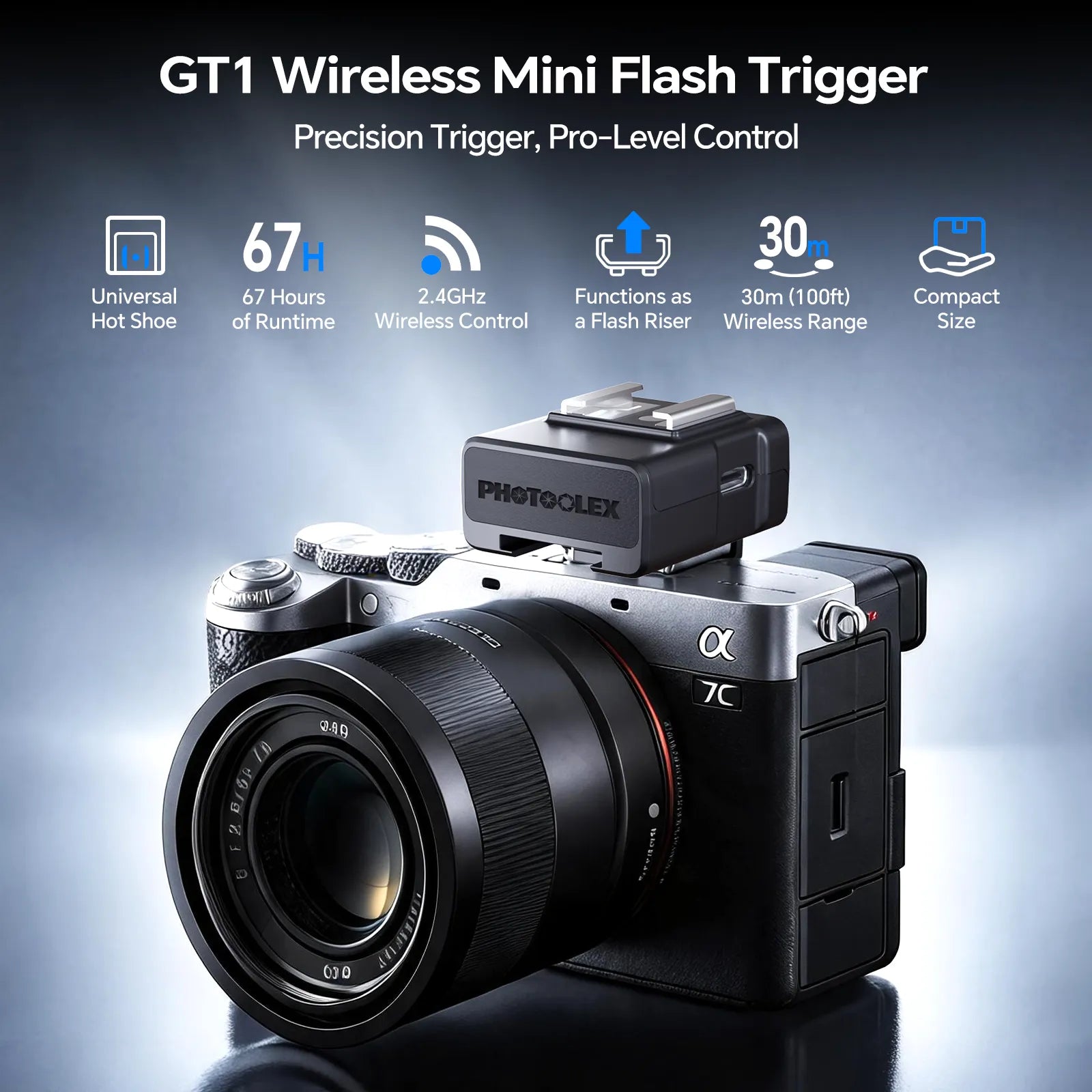 PHOTOOLEX GT1 Mini Flash Trigger Kit 2