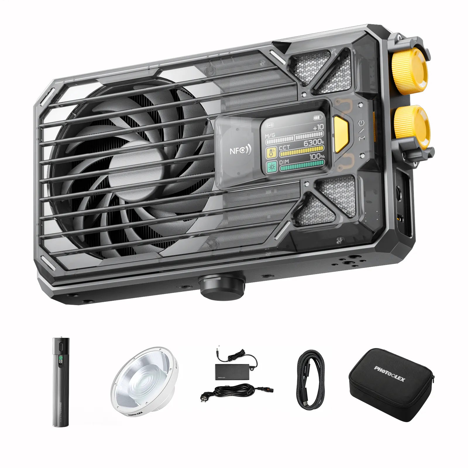 PHOTOOLEX Q240C RGB Portable Light - Photoolex