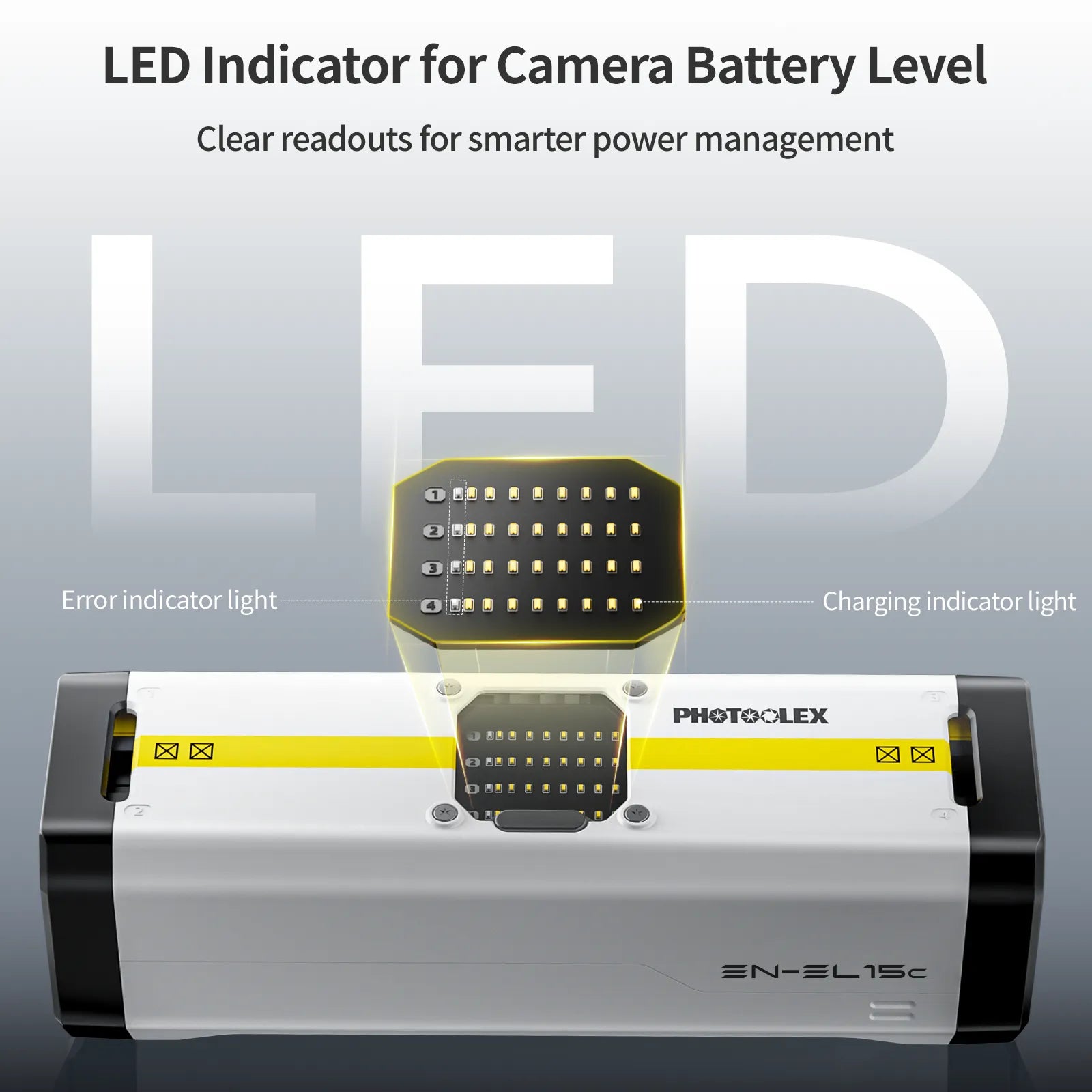 PHOTOOLEX BB4 Camera Battery Charger - Photoolex