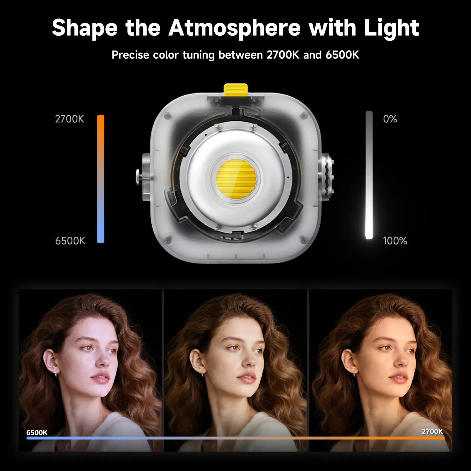 PHOTOOLEX LIGHT CONE Il 200W COB Video Light - Photoolex