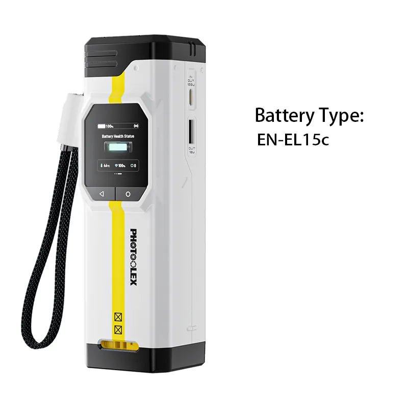 PHOTOOLEX BB Pro Camera Battery Charger & Power Bank - Photoolex