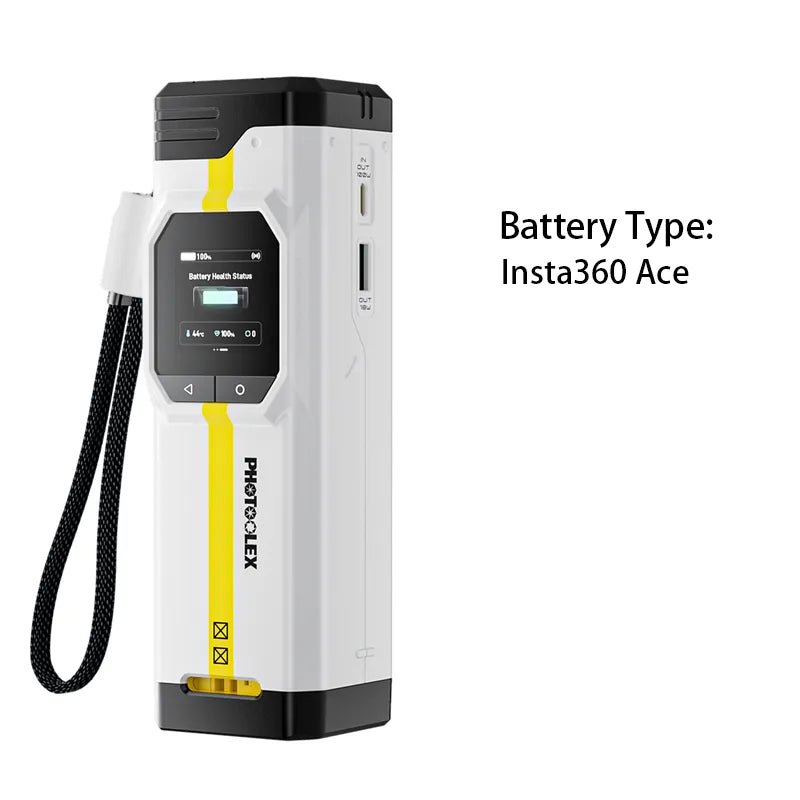 PHOTOOLEX BB Pro Camera Battery Charger & Power Bank - Photoolex