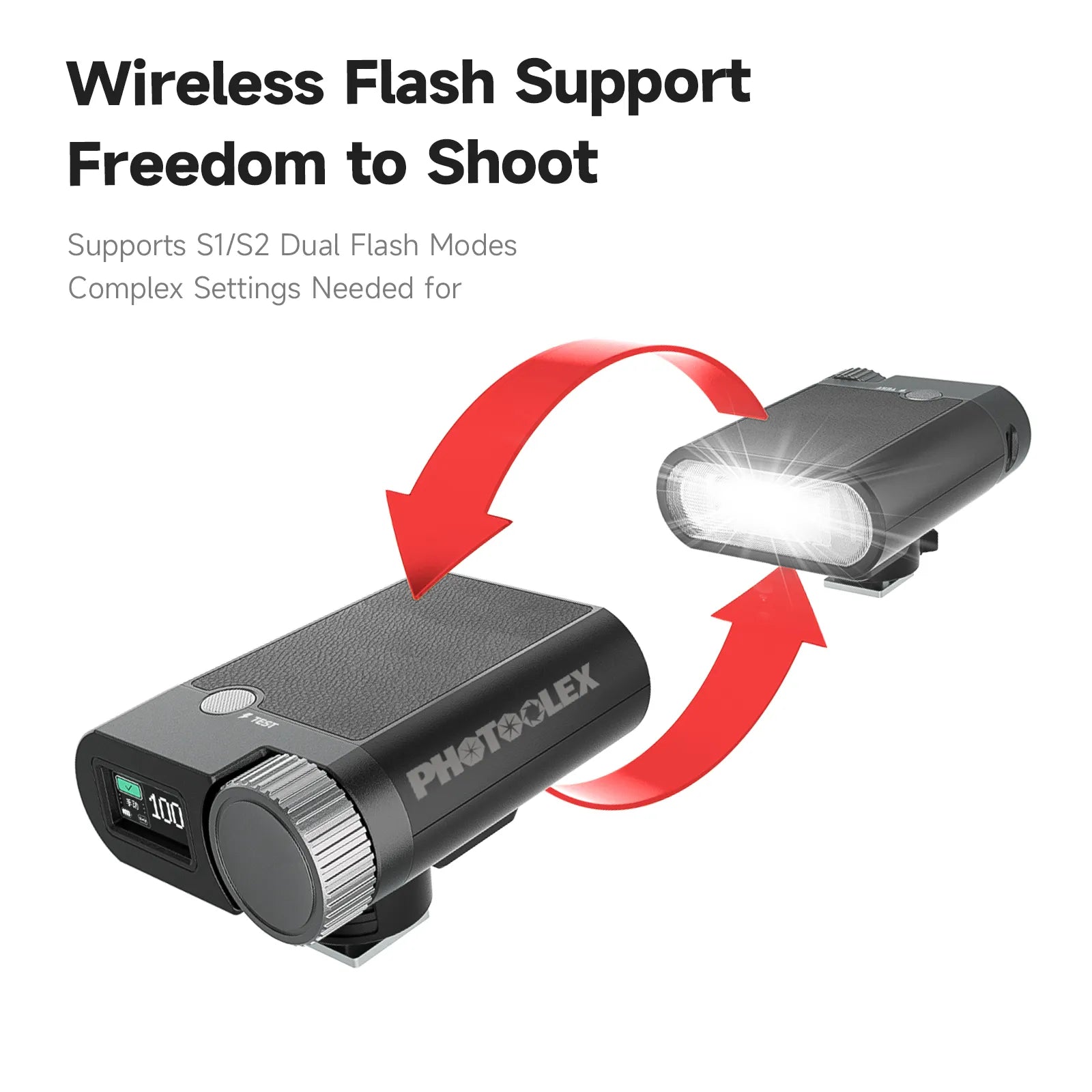 PHOTOOLEX G01 Mini Speedlite