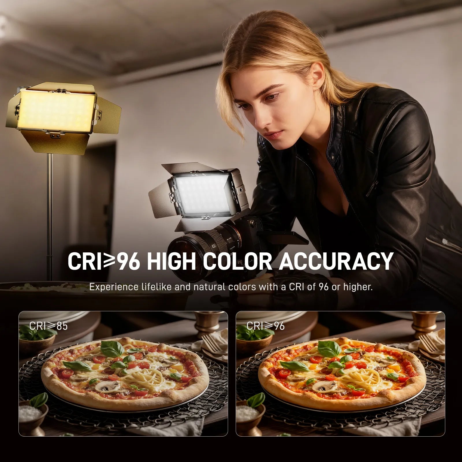 Photoolex Photoolex X2077 RGB Panel Light | Portable Video Light