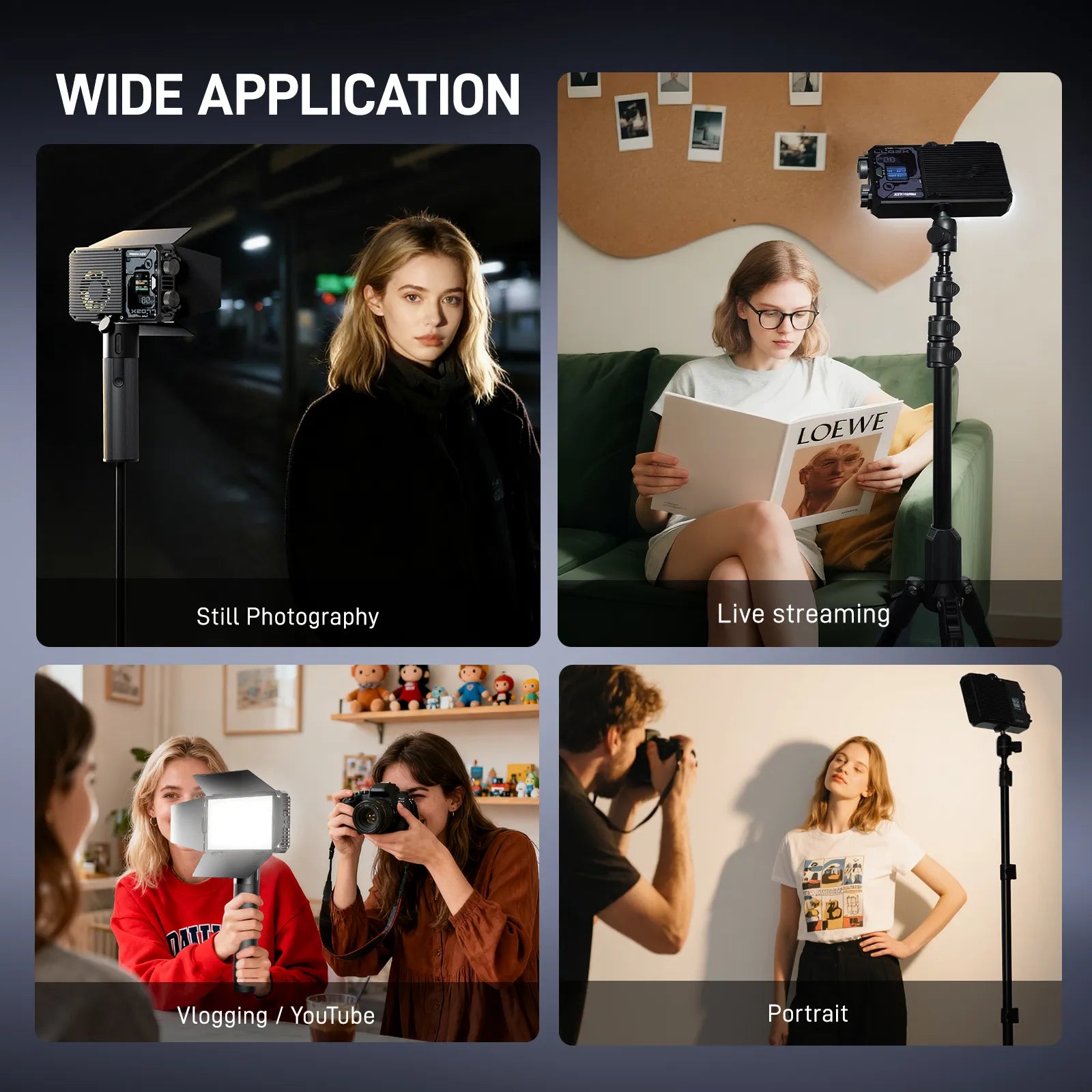 Photoolex X2077 Pro Panel Light - Photoolex