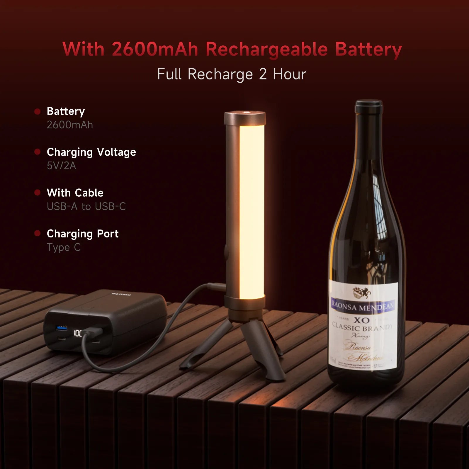 PHOTOOLEX   B190S RGB Magnetic Tube Light