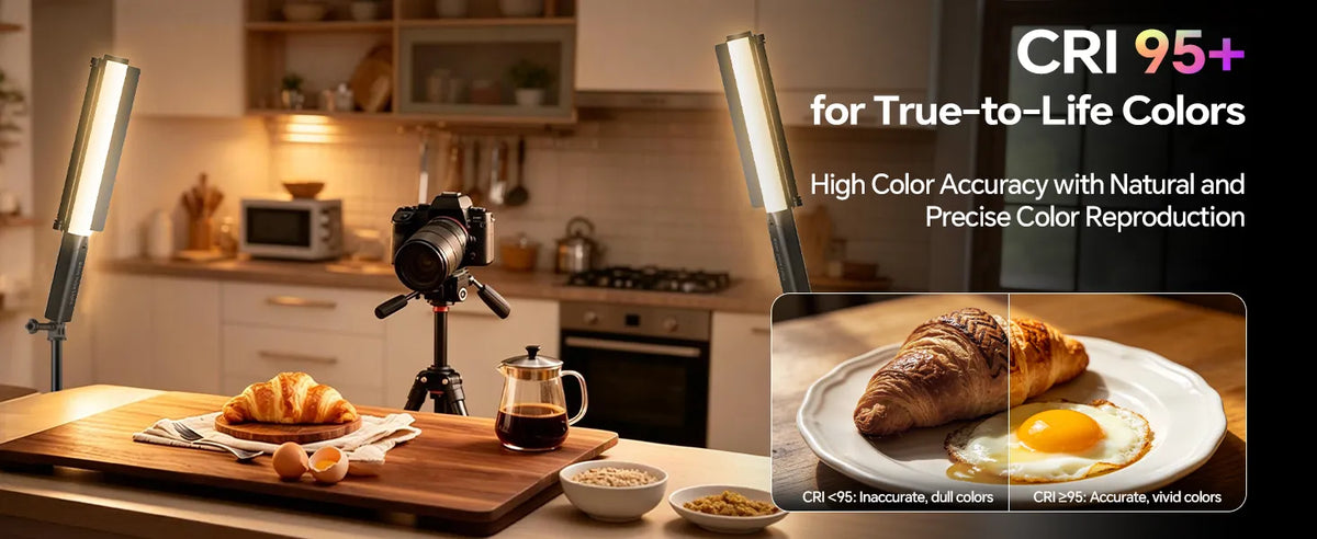 PHOTOOLEX B400 CRI 95 colour rendering