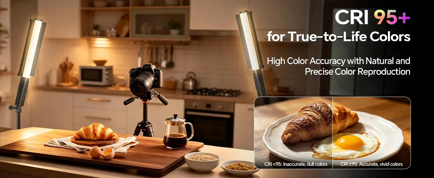 PHOTOOLEX B400 CRI 95 colour rendering