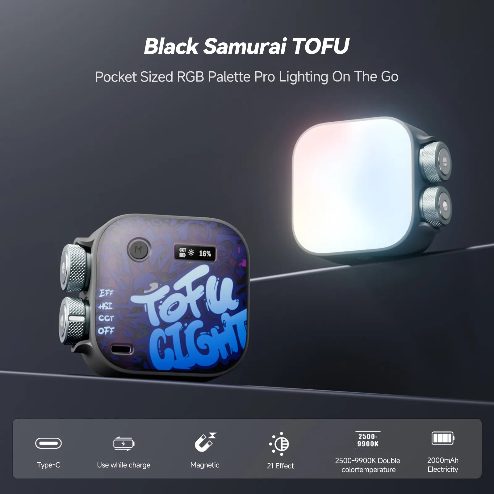 PHOTOOLEX TOFU Black Sumarai Light