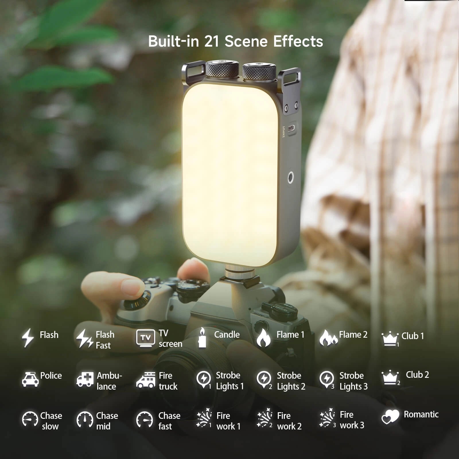 PHOTOOLEX TOFU-BRO RGB Video Light