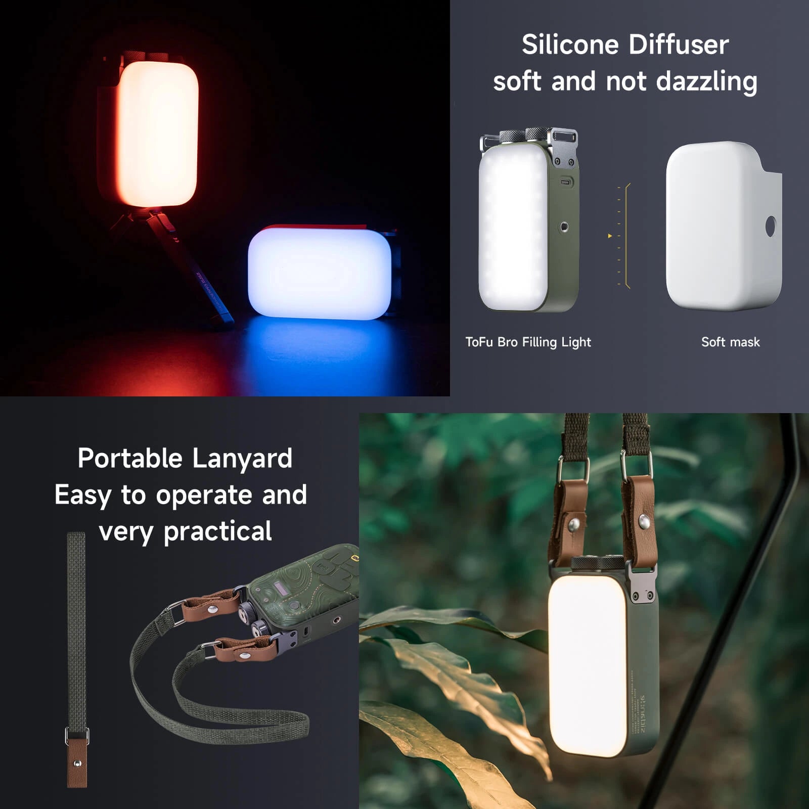 PHOTOOLEX TOFU-BRO RGB Video Light