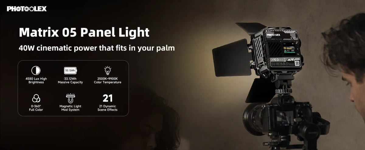 PHOTOOLEX M05 Panel Light /40W 全彩攝影平板燈 5 Photoolex M05 pc 1