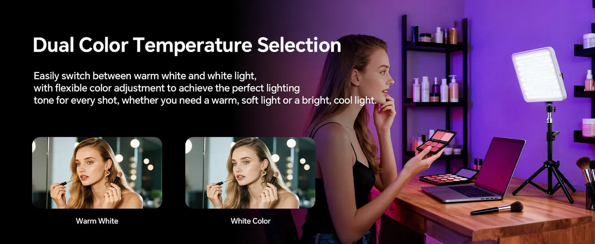Photoolex Photoolex MilkGlow Pro Soft Panel Light Kit