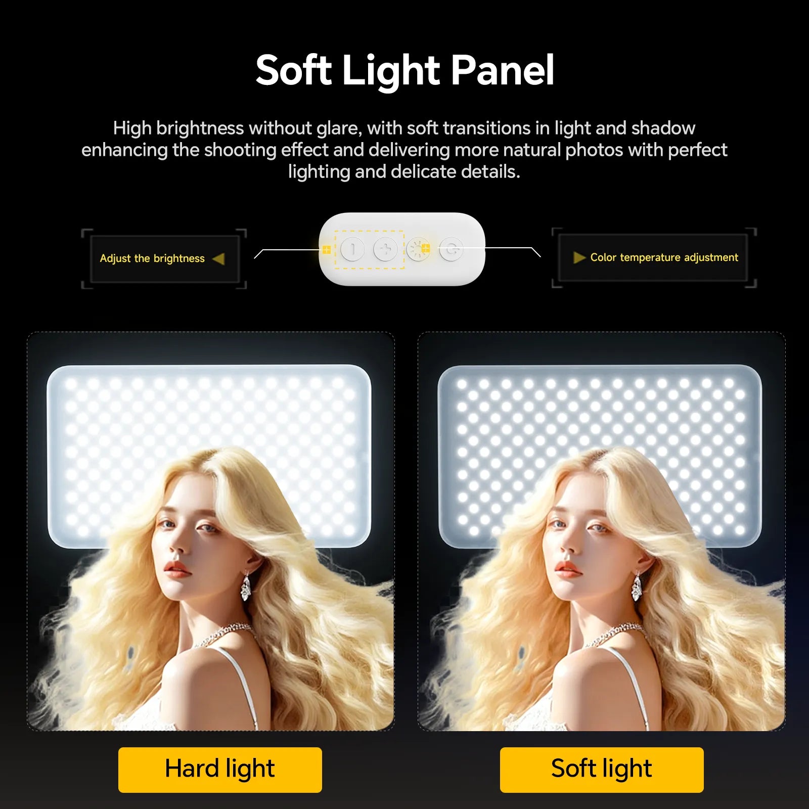 Photoolex MilkGlow Pro Soft Panel Light Kit - Photoolex