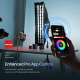 PHOTOOLEX Q100C 100W RGB COB Light - Photoolex