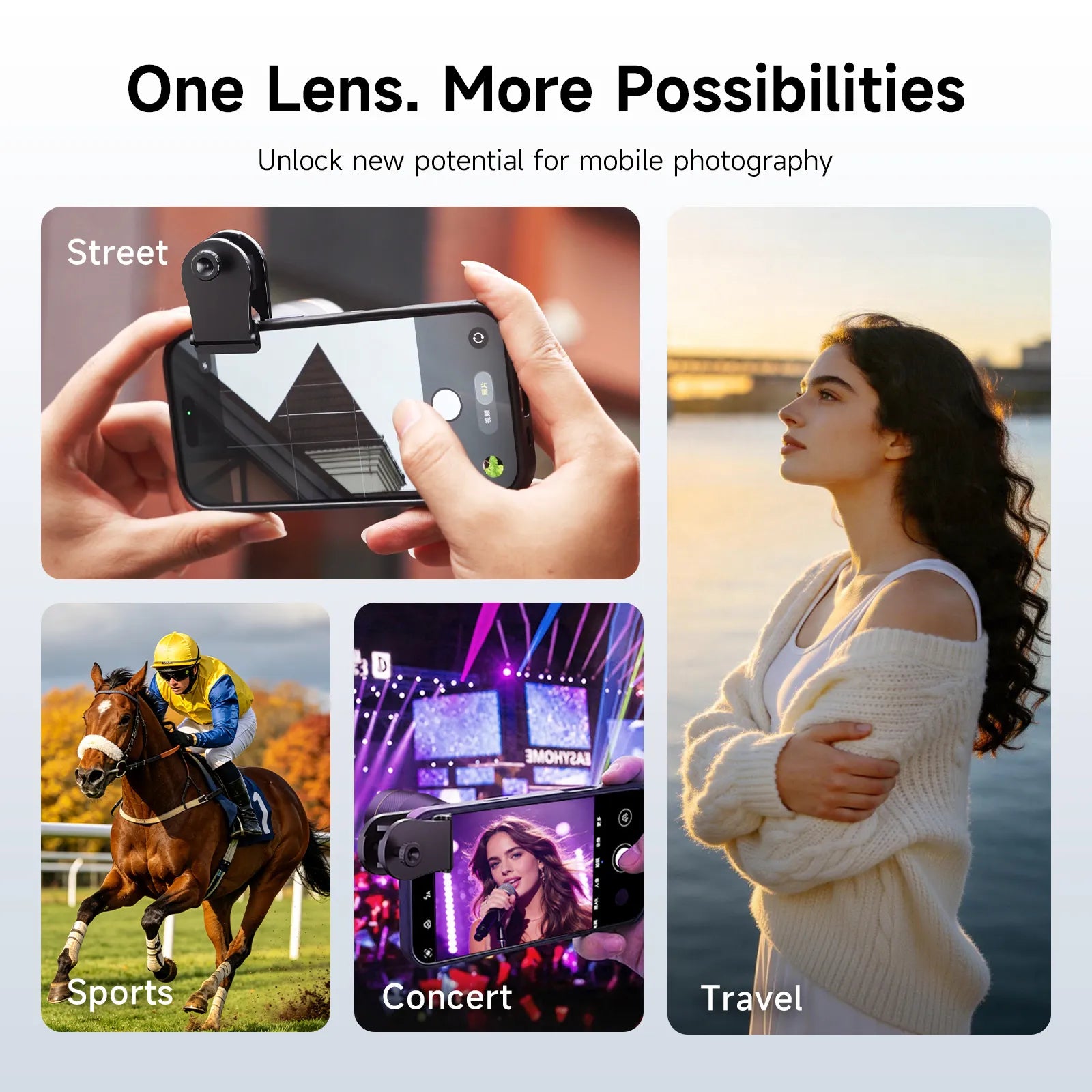 Photoolex 2.35× Mobile Telephoto Lens - Photoolex