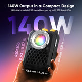 PHOTOOLEX Q140C RGB COB Light