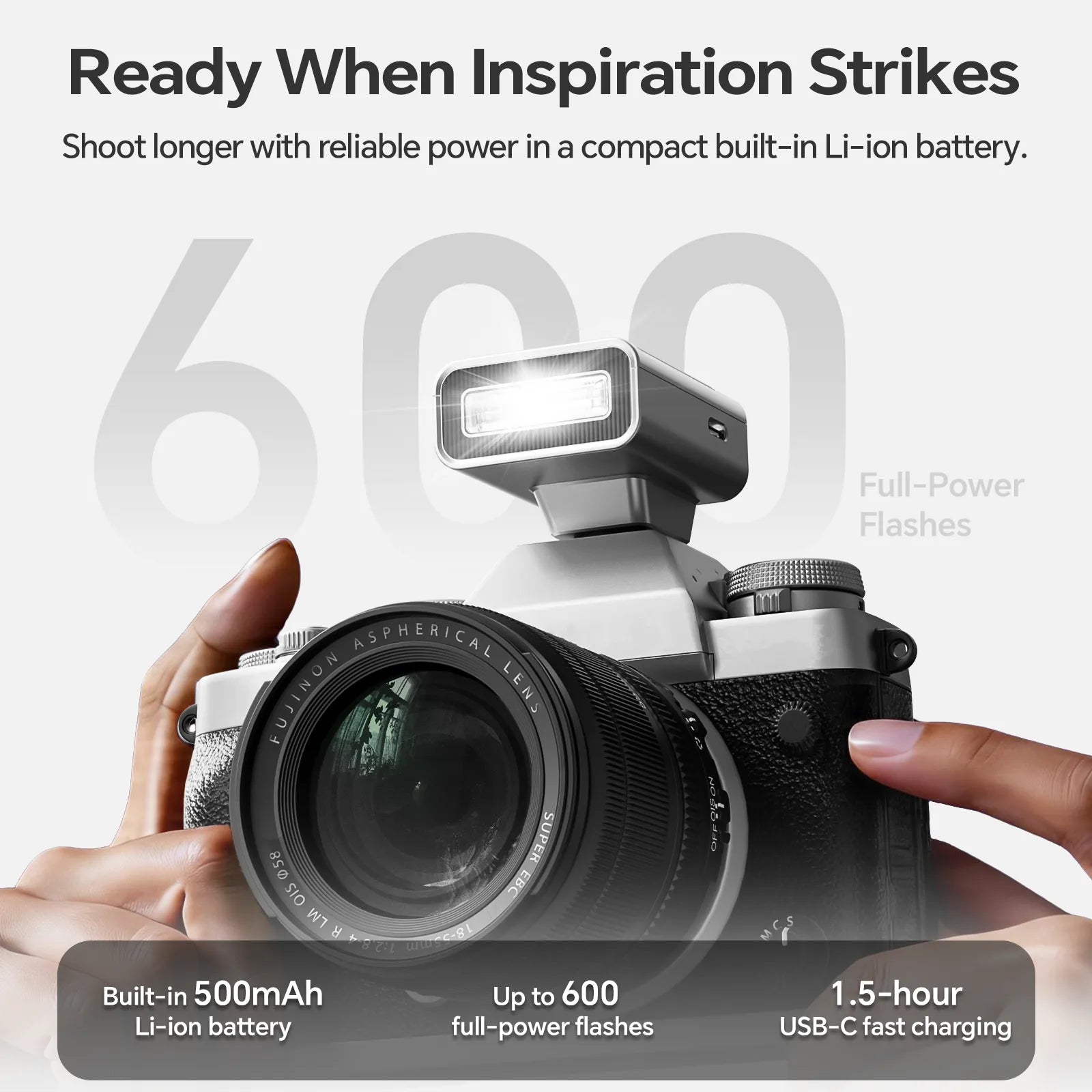 PHOTOOLEX G02 Mini Speedlite - Photoolex